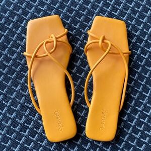 Women's Orange Sandals